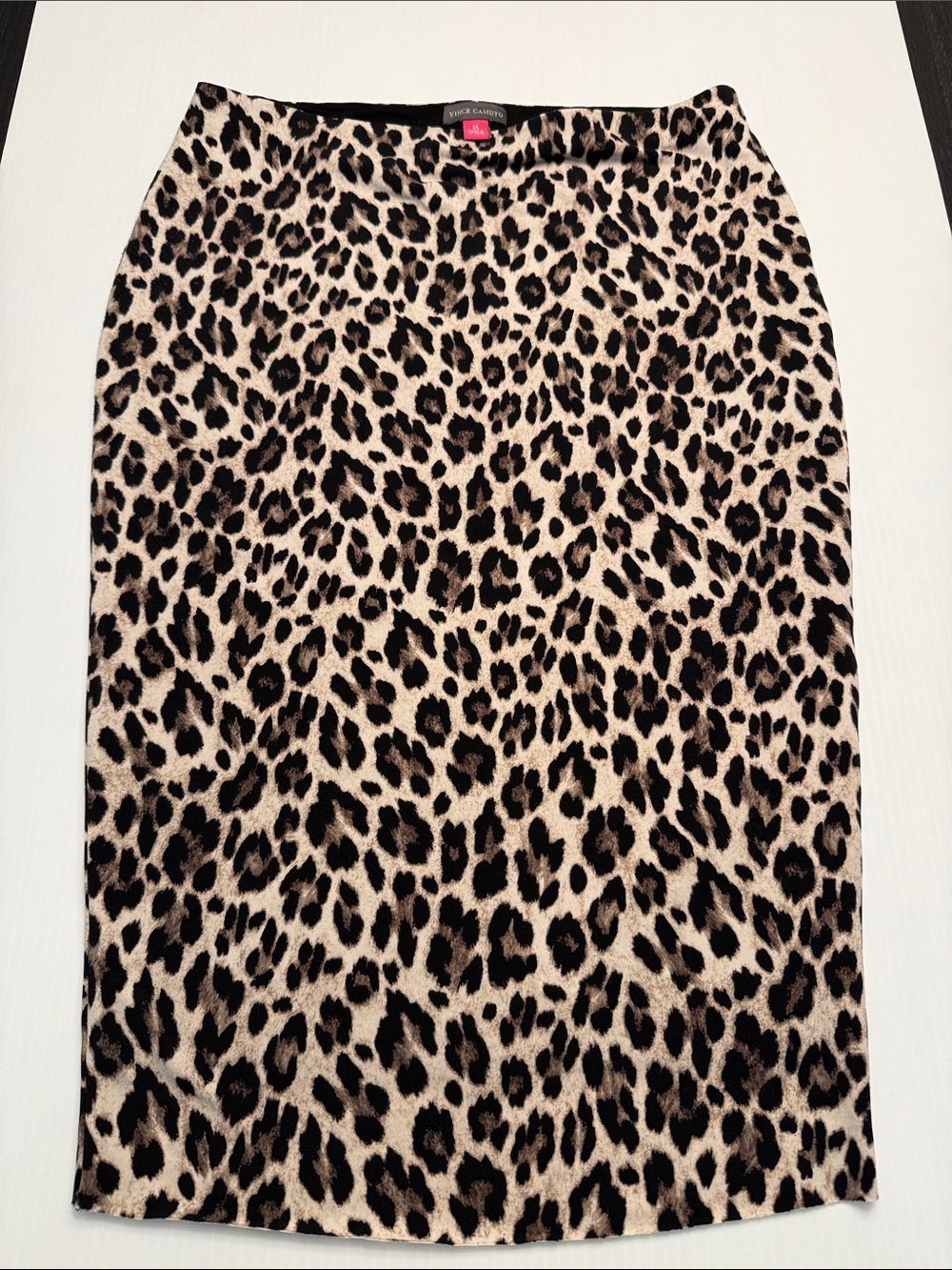 Vince Camuto Leopard Print Pencil Skirt Women’s XS